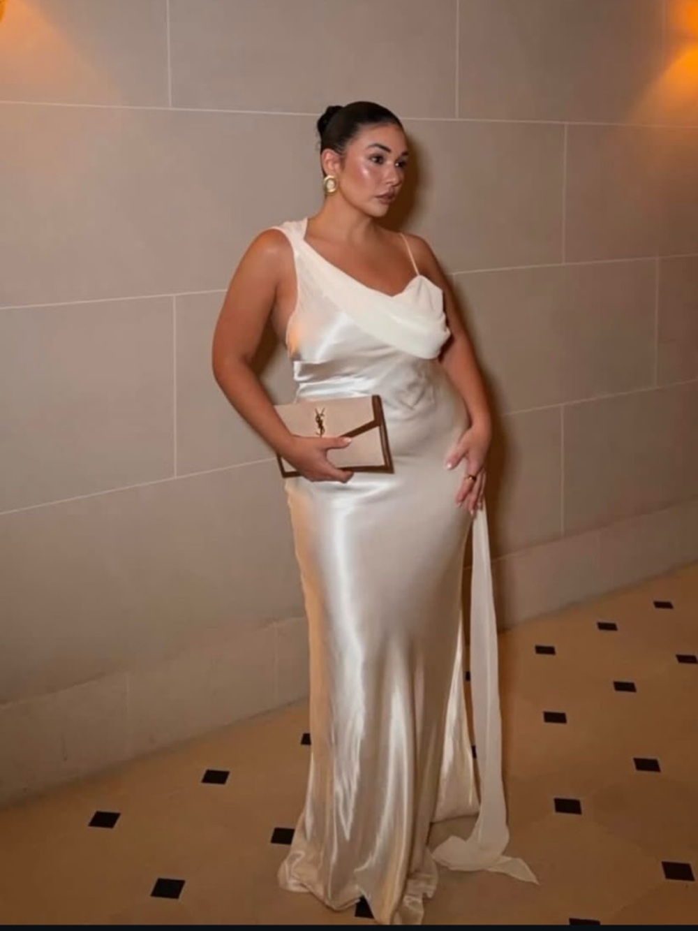 Arcina Ori Helena Ivory Maxi Dress NWT - Picture 10 of 10